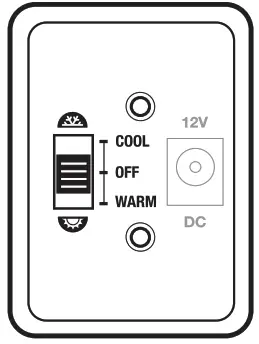 DENVER MFR-400 6 Cans Mini Fridge - 2