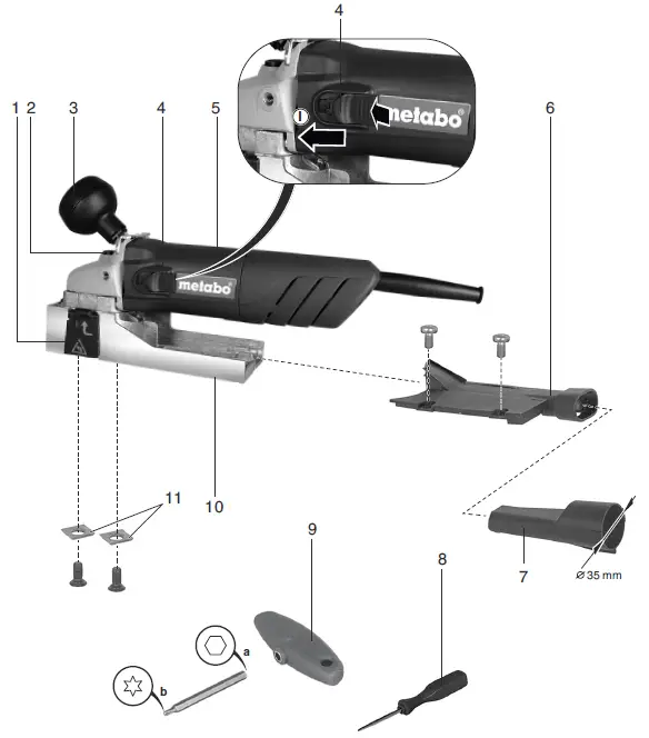 metabo MPTLF724 Paint Remover Power Tools 1