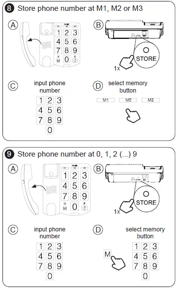 Fysic FX575 Landline Telephone-5