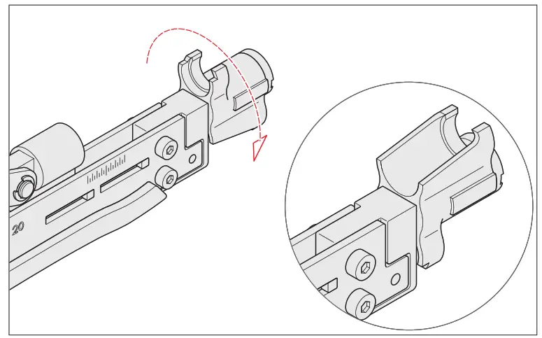 KNIPEX 97 40 20 SB Compression Tool - 4
