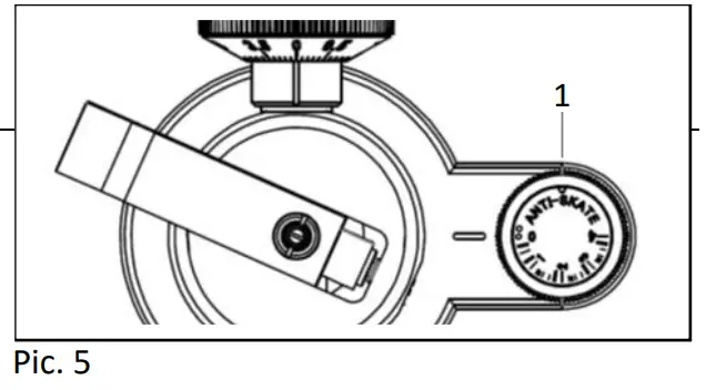Dual CS 518 HiFi Turntable with Belt Drive - Fig4