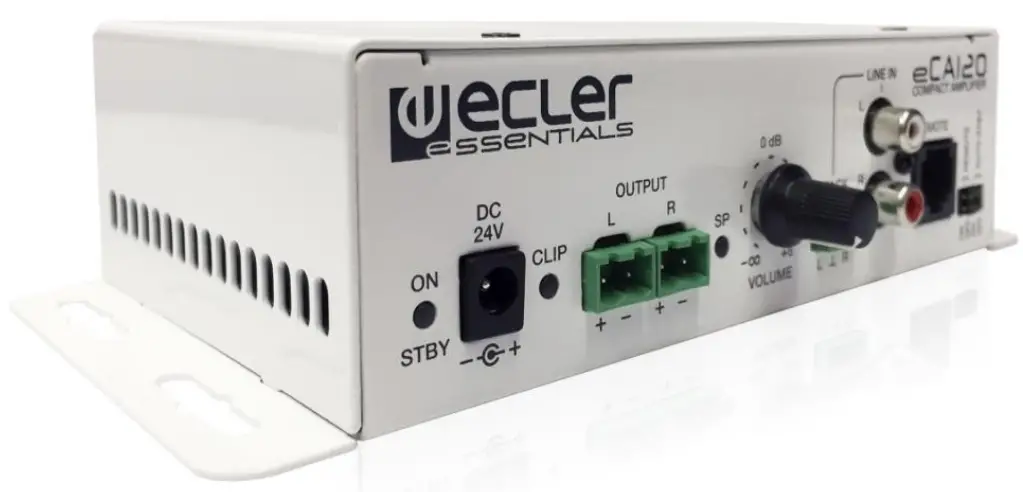 ecler eCA120 Stereo Micro Amplifier