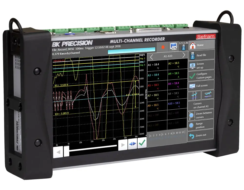 B&k Precision Das220-bat/das240-bat Portable Data Recorders User Manual B&k Precision Das220-bat/das240-bat Portable Data Recorders User Manual