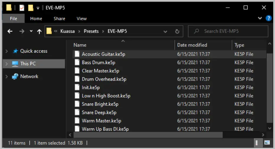EVE MP5 Mid and Program Equalizer Pultec Emulation - fig8