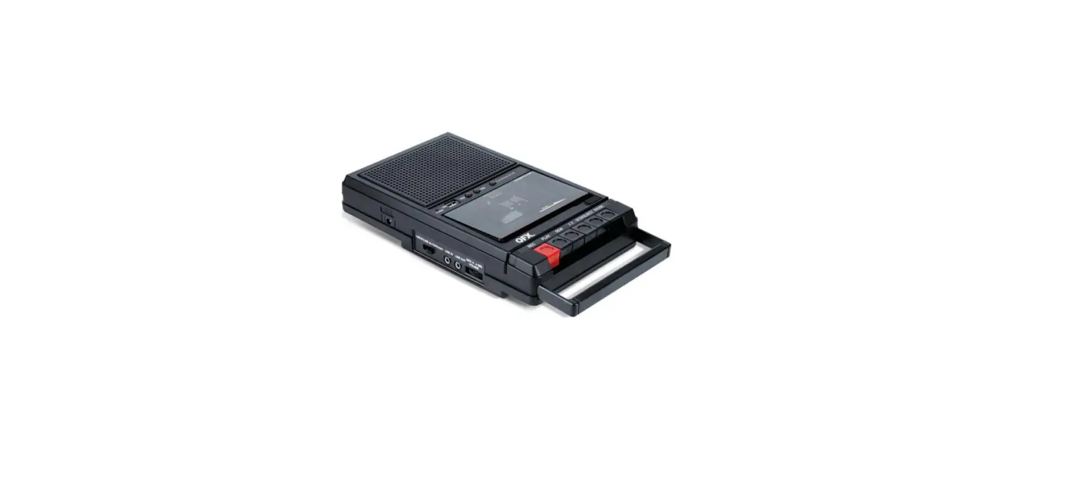 Qfx Retro-39bt Cassette Recorder With Usb And Bluetooth Instruction Manual