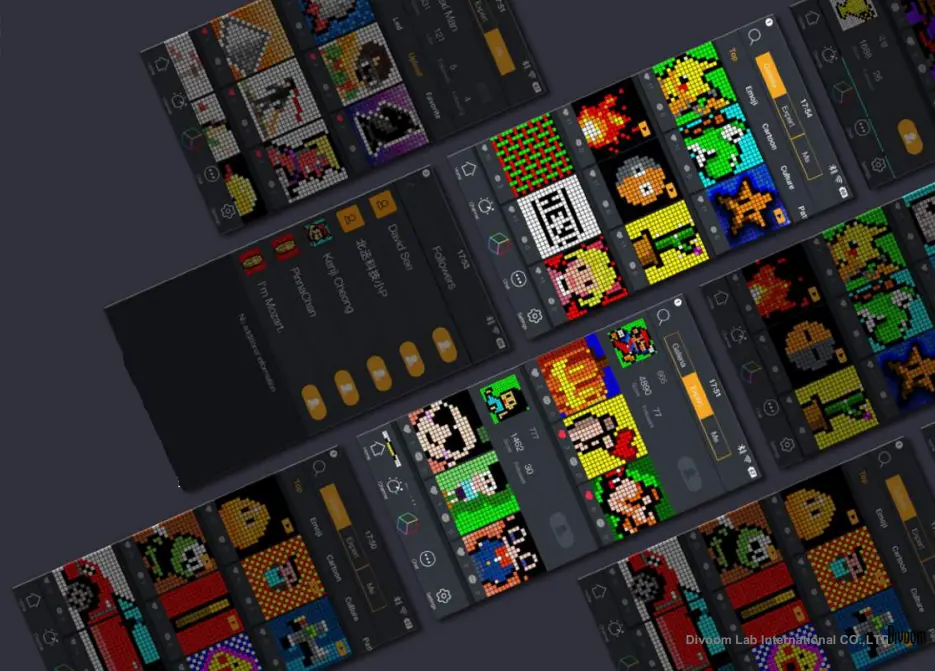 Divoom TIMEBOX EVO Lab - ONLINE GALLERY