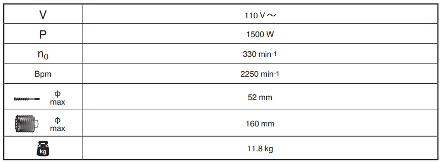 HiKOKI-DH-52MA-Drill-FIG 16