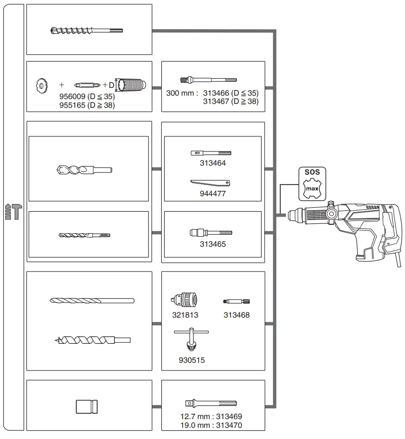 HiKOKI-DH-52MA-Drill-FIG 17