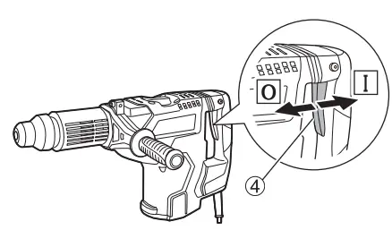HiKOKI-DH-52MA-Drill-FIG 6