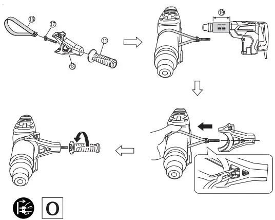 HiKOKI-DH-52MA-Drill-FIG 8