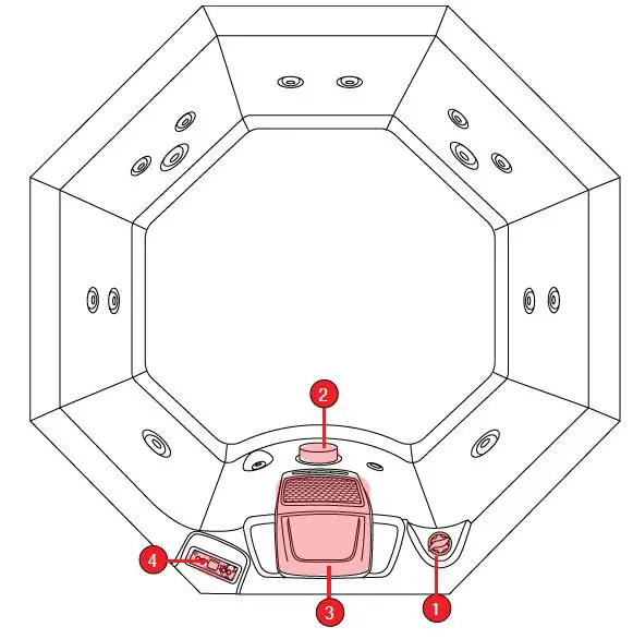 CANADIAN SPA MUSKOKA 5 Person 14 Jet Portable Plug and Play Hot Tub-11