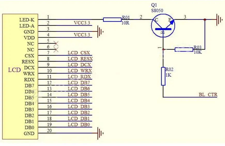 Surenoo STP0177E-128160 Series TFT LCD Panel-fig4