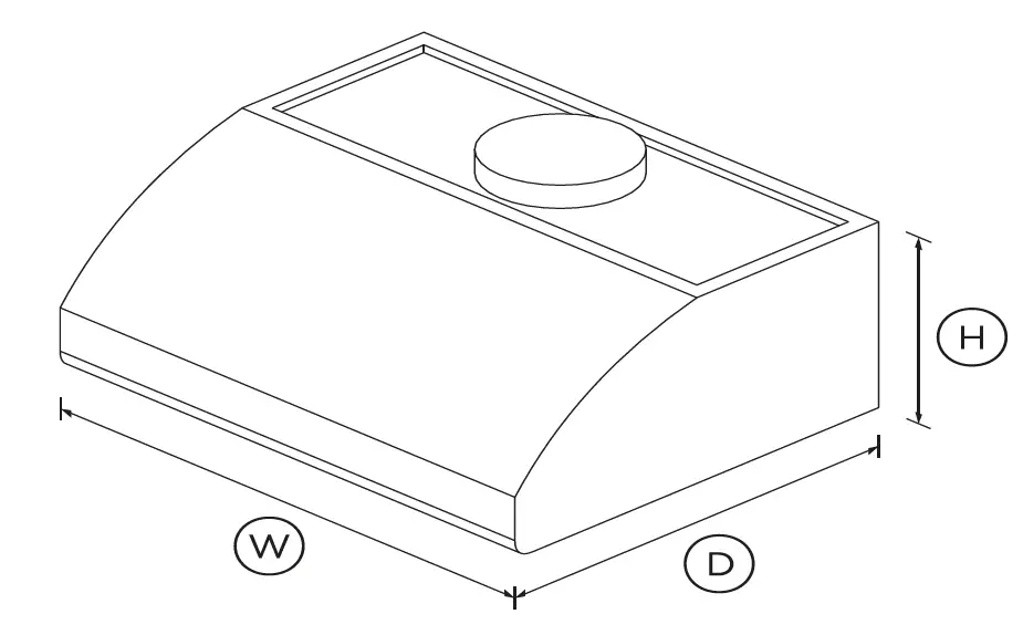 FISHER PAYKEL ES-30_UB Wall Range Hood, 30inch 1