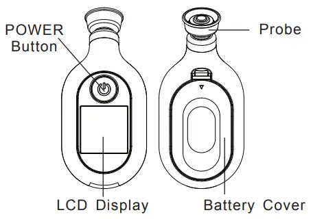 Digital Temple Thermometer Kd-2220 Instruction Manual Digital Temple Thermometer Kd-2220 Instruction Manual