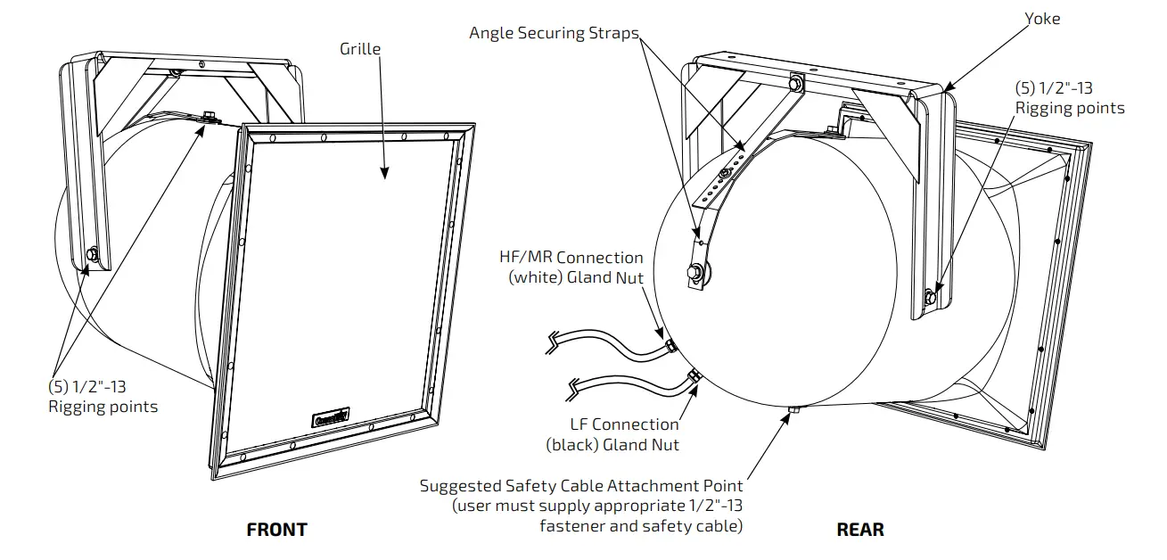 Community R.5-66MAX Full-Range 2-Way 12-Inch 60 x 60 Speaker-2