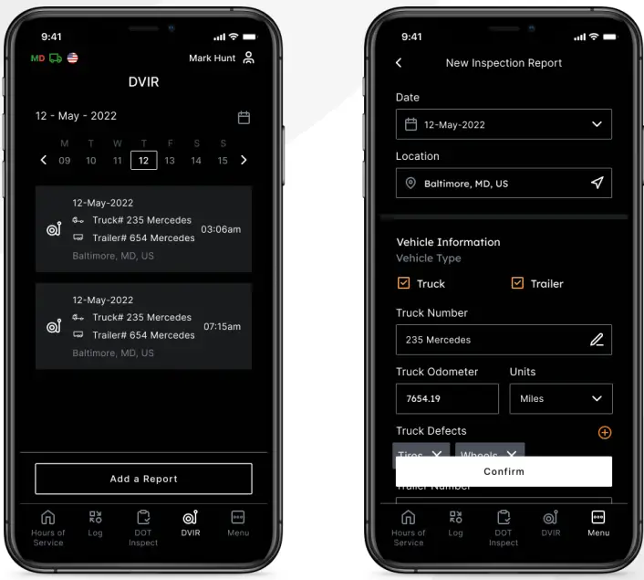 Apps Phantom ELD App for Apple Devices fig 13