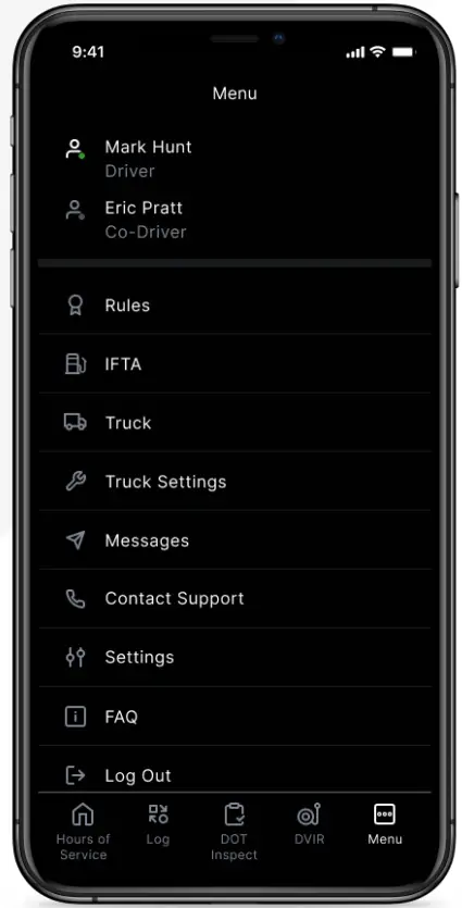 Apps Phantom ELD App for Apple Devices fig 4
