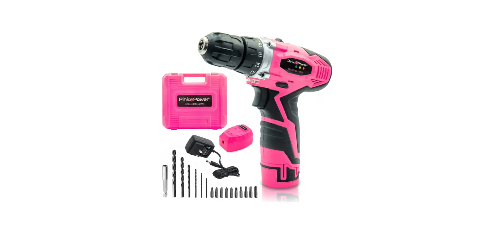 Pink Powert Pp121li Cordless Drill Kit Instruction Manual Pink Powert Pp121li Cordless Drill Kit Instruction Manual