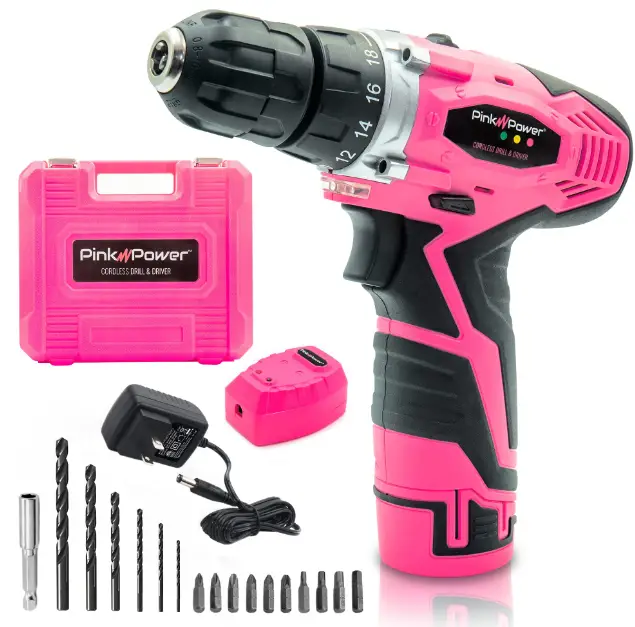 Pink-Powert-PP121LI-Cordless-Drill-Kit-Instruction-PRODACT-IMG