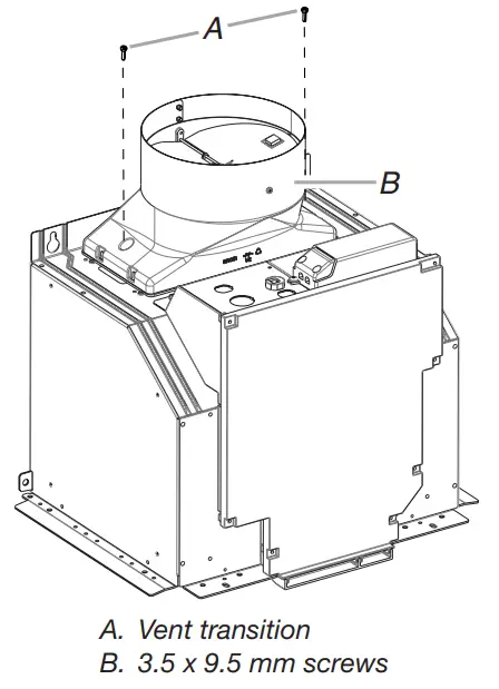 KitchenAid KVWB406DSS Wall Mount Canopy Range Hood - Connect Vent System