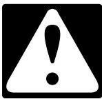 KitchenAid KVWB406DSS Wall Mount Canopy Range Hood - danger