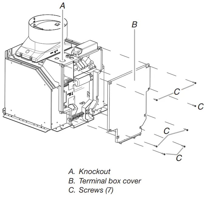 KitchenAid KVWB406DSS Wall Mount Canopy Range Hood - knockout