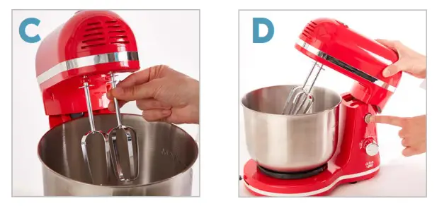 DASH DCSM350 Electric Stand Mixer - fig 4