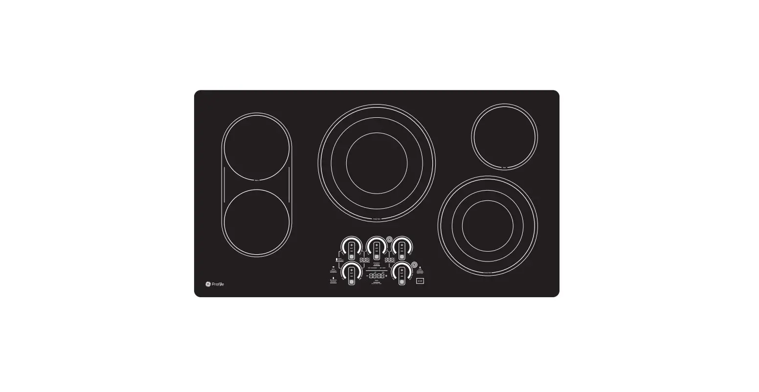 Ge Profile Pep9036dt 36 Inch Built-in Touch-control Electric Cooktop Installation Guide