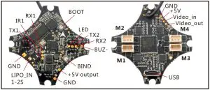 FIG 14 Flight controller connection diagram