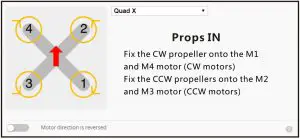 FIG 26 Mixer type and ESC or motor protocol