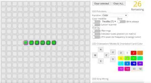 FIG 33 LED Strip Setting