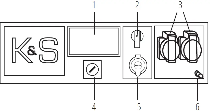 K nner S hnen KSB 30A Gasoline Generator 01
