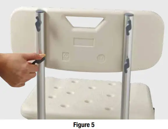 GUARDIAN Bath Bench with Back and Arms-Assembly Instructions5