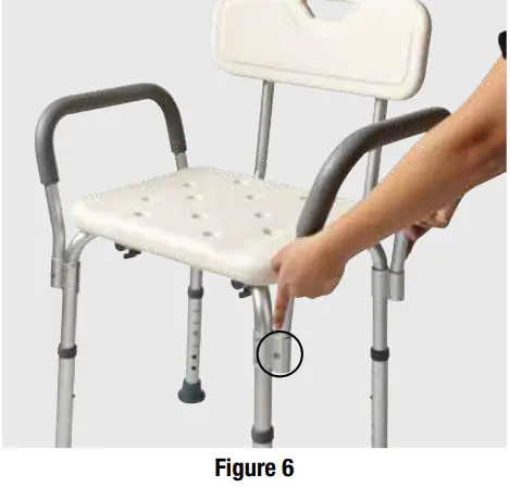 GUARDIAN Bath Bench with Back and Arms-Assembly Instructions6