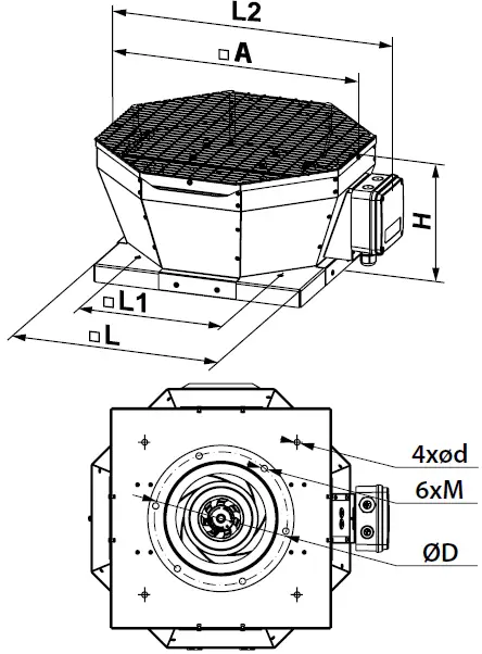 BLAUBERG TOWER-V EC Centrifugal Roof Fans 02
