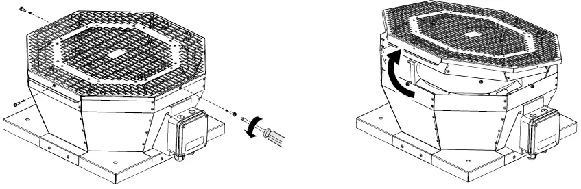 BLAUBERG TOWER-V EC Centrifugal Roof Fans 12