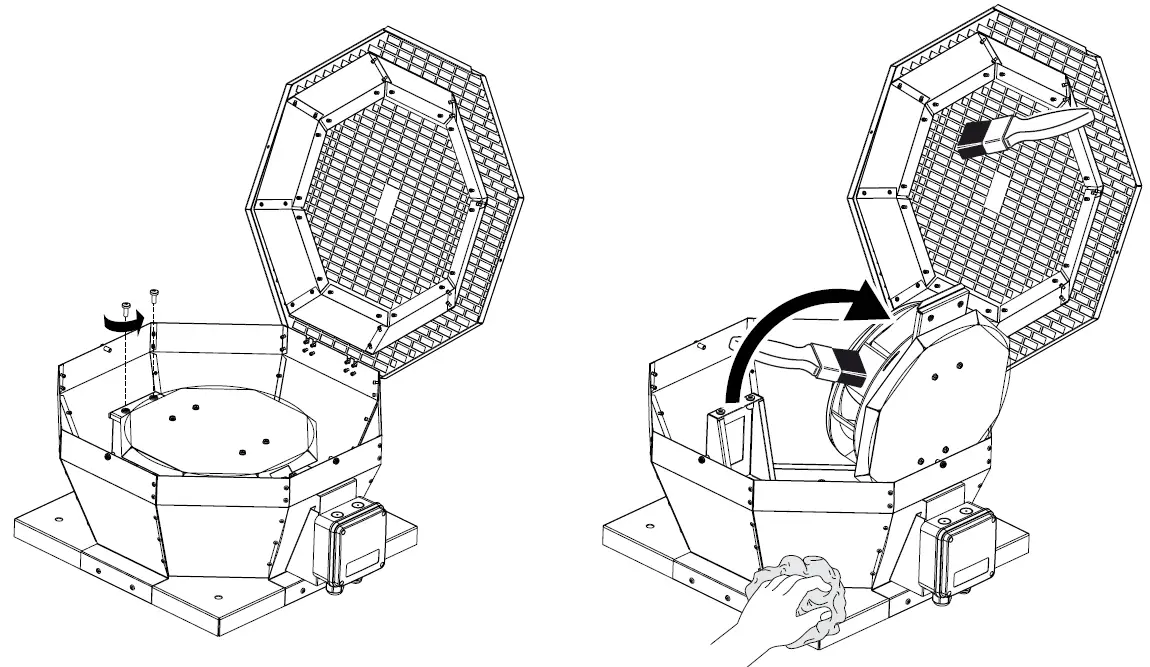 BLAUBERG TOWER-V EC Centrifugal Roof Fans 13