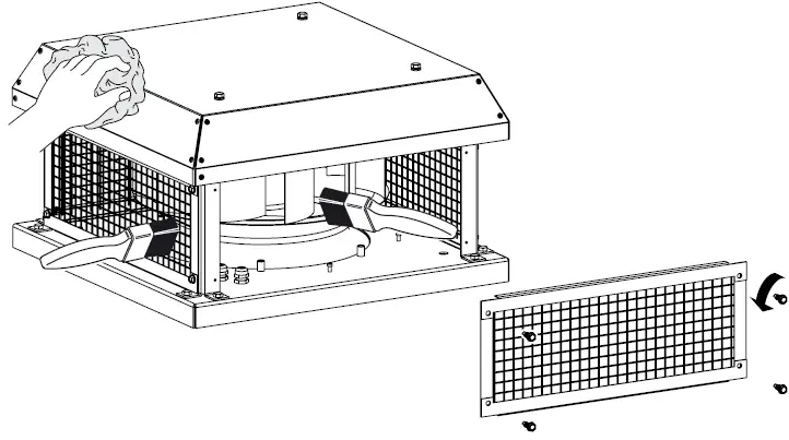 BLAUBERG TOWER-V EC Centrifugal Roof Fans 15