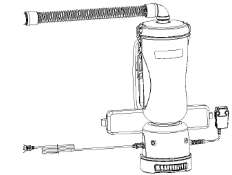 GLOBAL INDUSTRIAL 641754 Ergonomic HEPA Backpack Vacuum