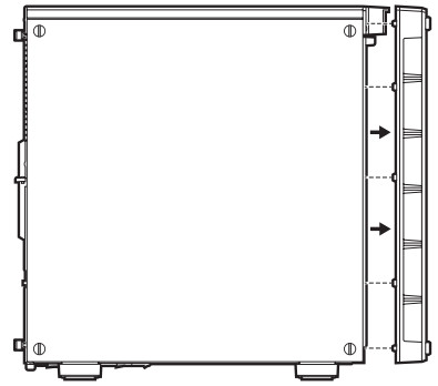 CORSAIR iCUE 465X RGB Mid Tower Smart Case - REMOVING THE FRONT BEZEL