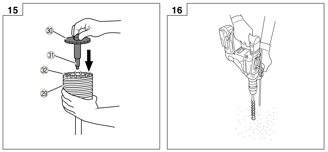 HiKOKI DH36DMAWAZ Cordless Combined Hammer 36V - fig 11