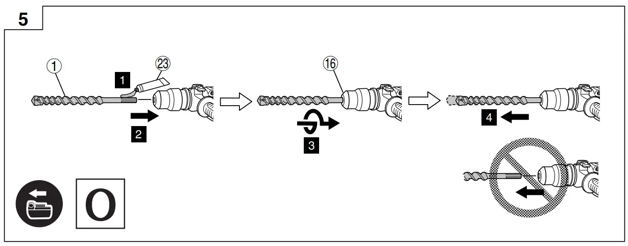 HiKOKI DH36DMAWAZ Cordless Combined Hammer 36V - fig 4