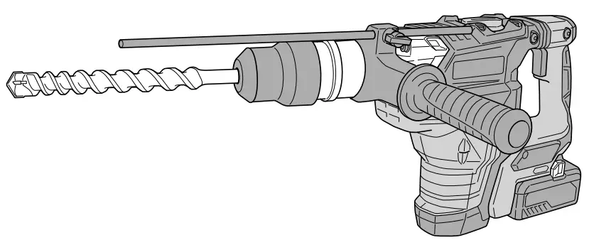 HiKOKI DH36DMAWAZ Cordless Combined Hammer 36V