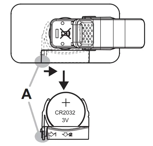Installing the battary