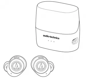Wireless Noise-Cancelling Headphones ATH-ANC300TW User Manual