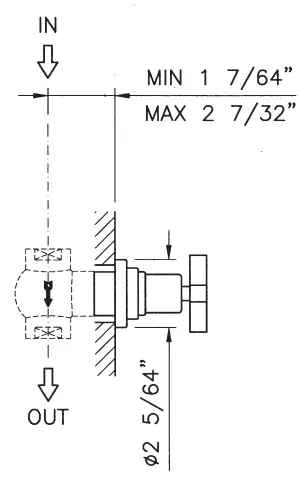 ROHL-A4911BO-Volume-Control-Rough-Valve-fig-3