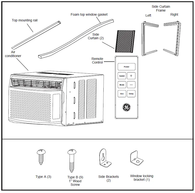 GE-APPLIANCES-AHNE05BC-Electronic-Window-Air-Conditioner-Owner-FIG-6