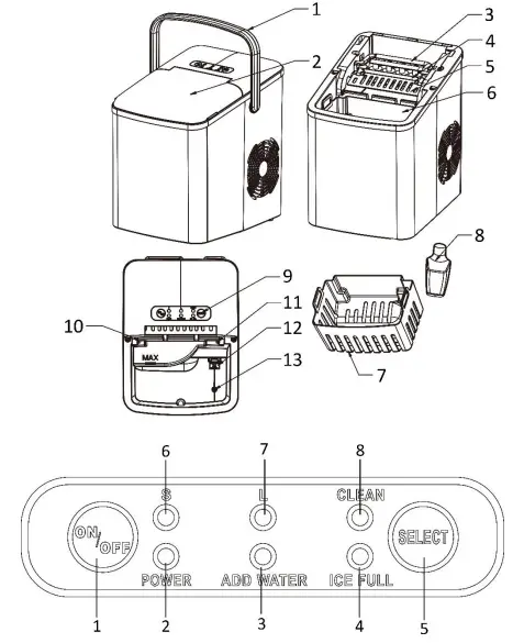 emerio-IM-128458-Ice-Cube-Maker-fig-1