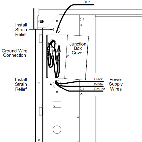 To Remote condenser fan motor 1