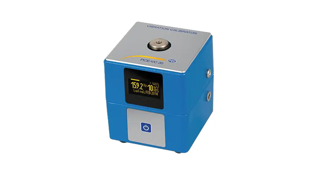 Pce Instruments Pce-vc 20 Portable Shaker Vibration Calibrator User Manual